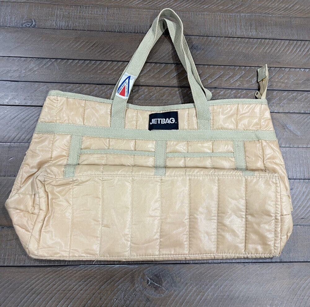Vintage JETBAG By Astro-Sac Holiday Fair Inc Travel TOTE Light Puffer